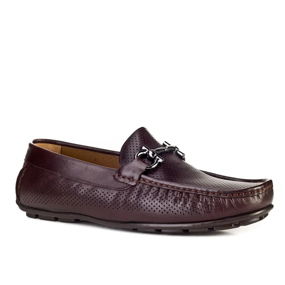 

Genuine leather brown men Loafer