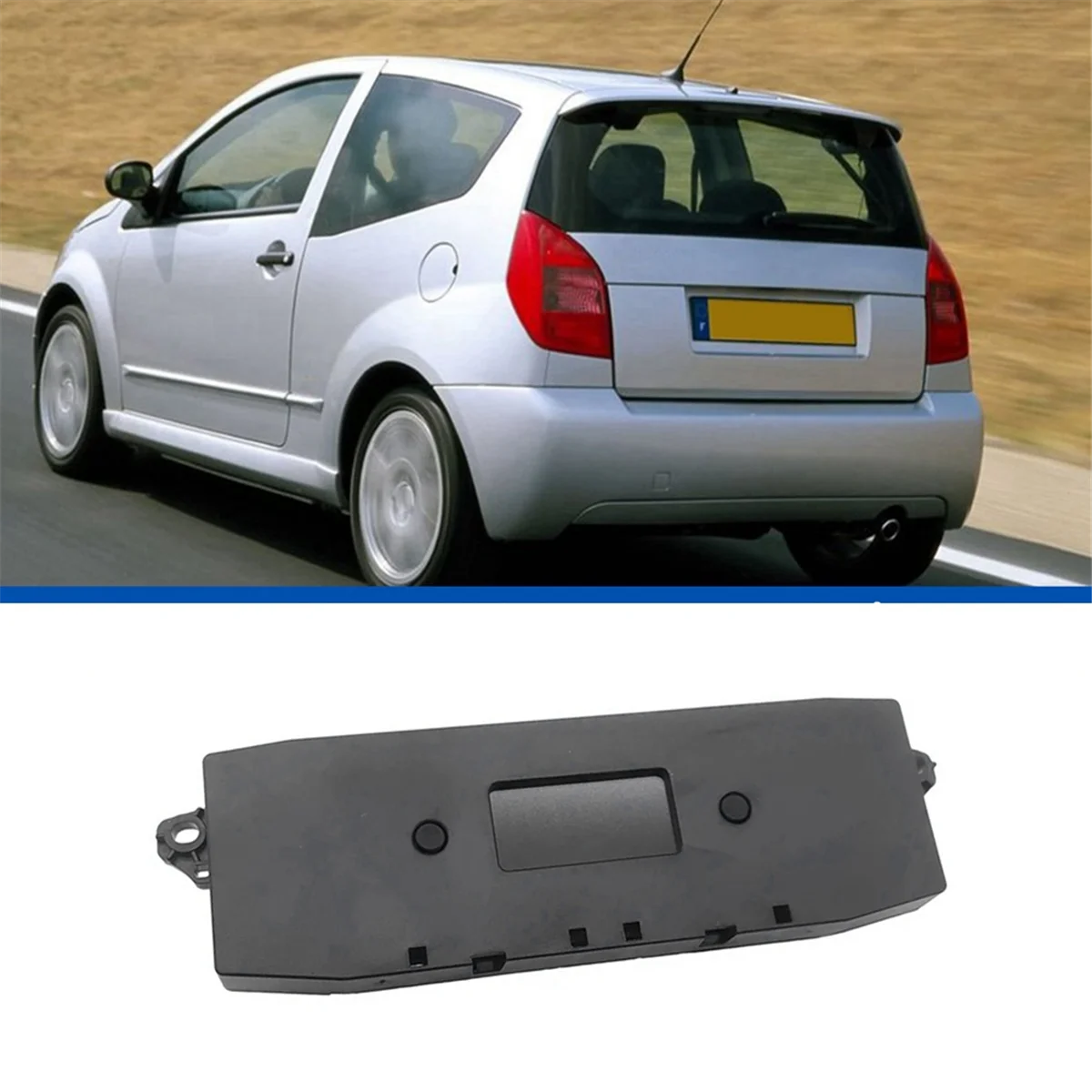 Часы на приборной панели для Peugeot 207A7 207T3 Partner M59 Citroen C2 FIRM PARTNER VU C3 PLURIEL II 6155R3