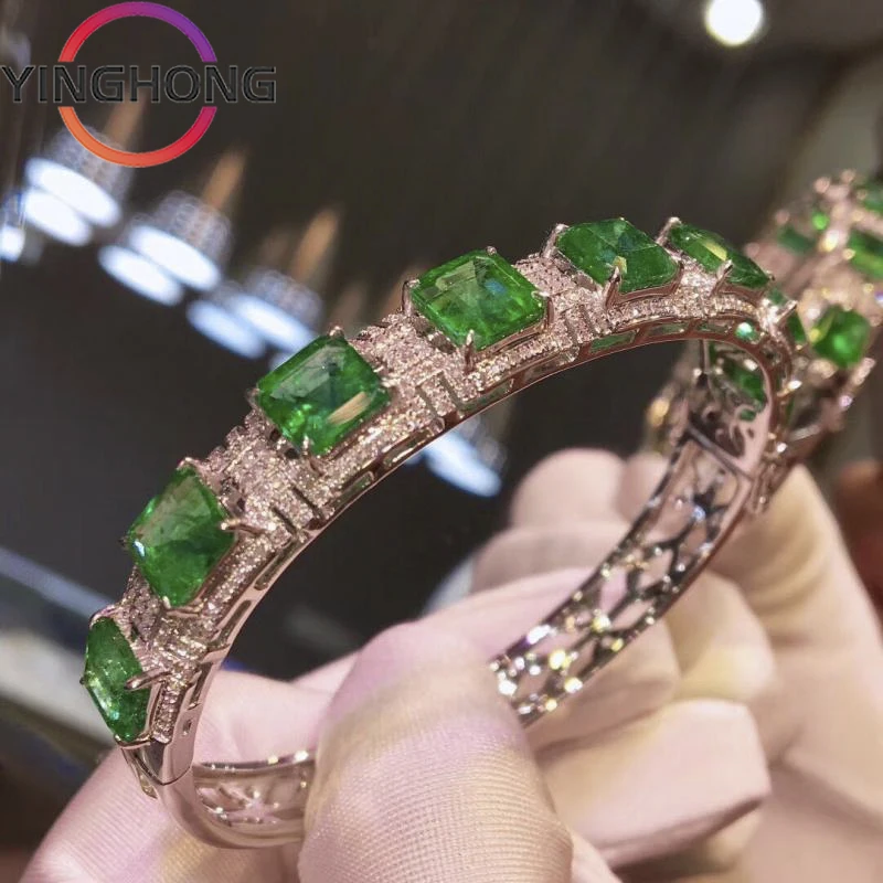 

Женский браслет из серебра 925 пробы с пряжкой QueXiang