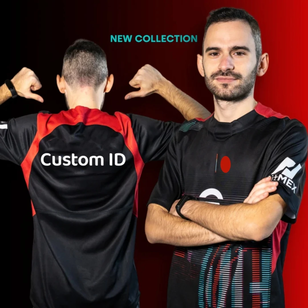 

Official AQM Jersey 2022/2023 Qlash eSports Team Uniform T-shirt Customizable Name Men's and Women Shirts Football Training Tees