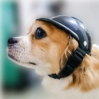pet safety suit motorcycle dog helmet cool fashion pet dog hat helmet plastic pet riding cap dog accessories pet supplies