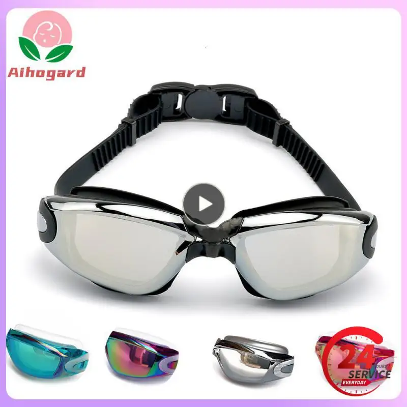 

Children's Swimming Goggles Waterproof And Anti-fog HD Swimming Glasses For Children Kids Summer Swimming Goggles Set Wholesale