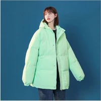large size down padded jacket women korean style new fashion thick padded coat 2022 oversize winter clothes