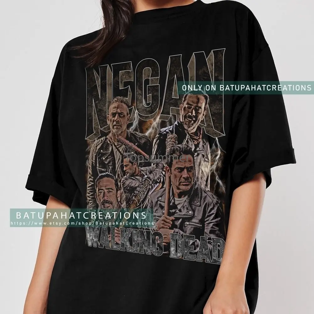 

Negan Shirt The Walking Dead Tv Series Vintage 90'S Trending Tee T Shirt Vintage Sweatshirt Ptr85N