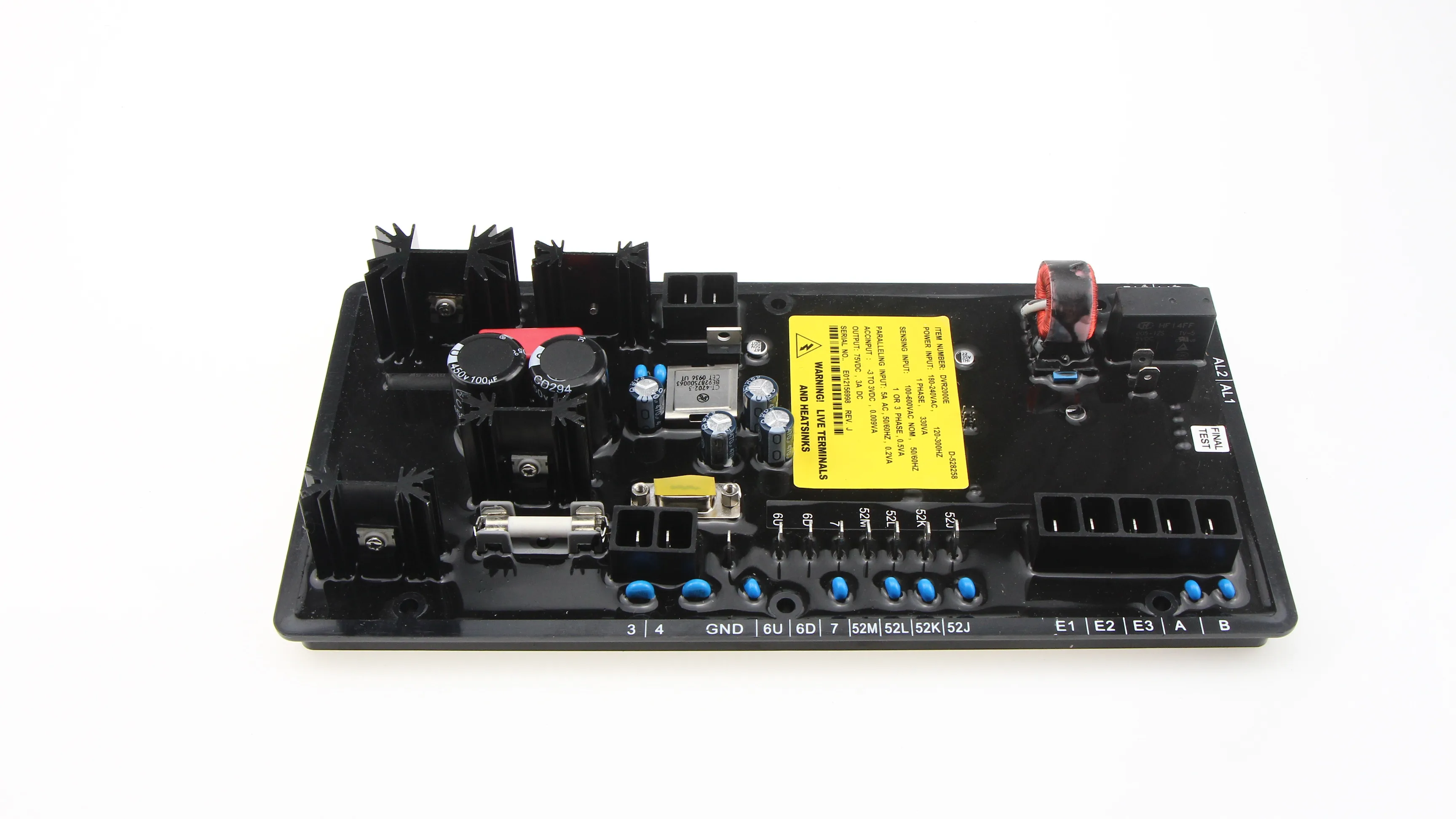 Aksesoris Genset Penstabil Регулятор Tegangan Otomatis Генератор переменного тока AVR DVR2000E BE2000E