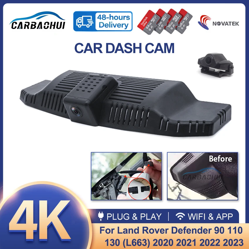 	Dash Cam for Land Rover Defend	