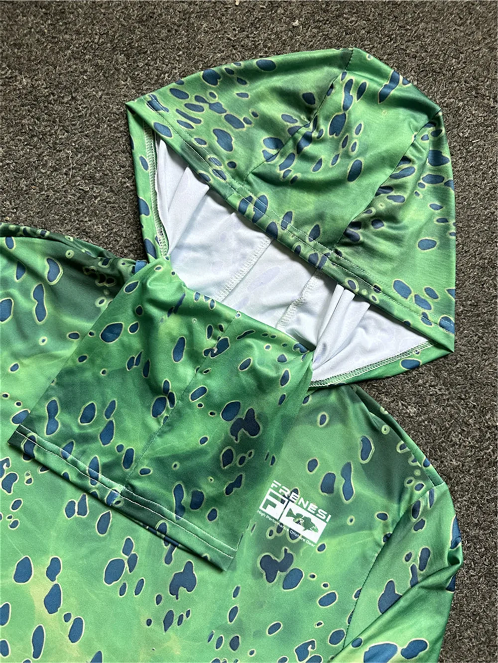 Соленая вода внешнее освещение 50 + одежда для рыбалки Мужская Обложка лица