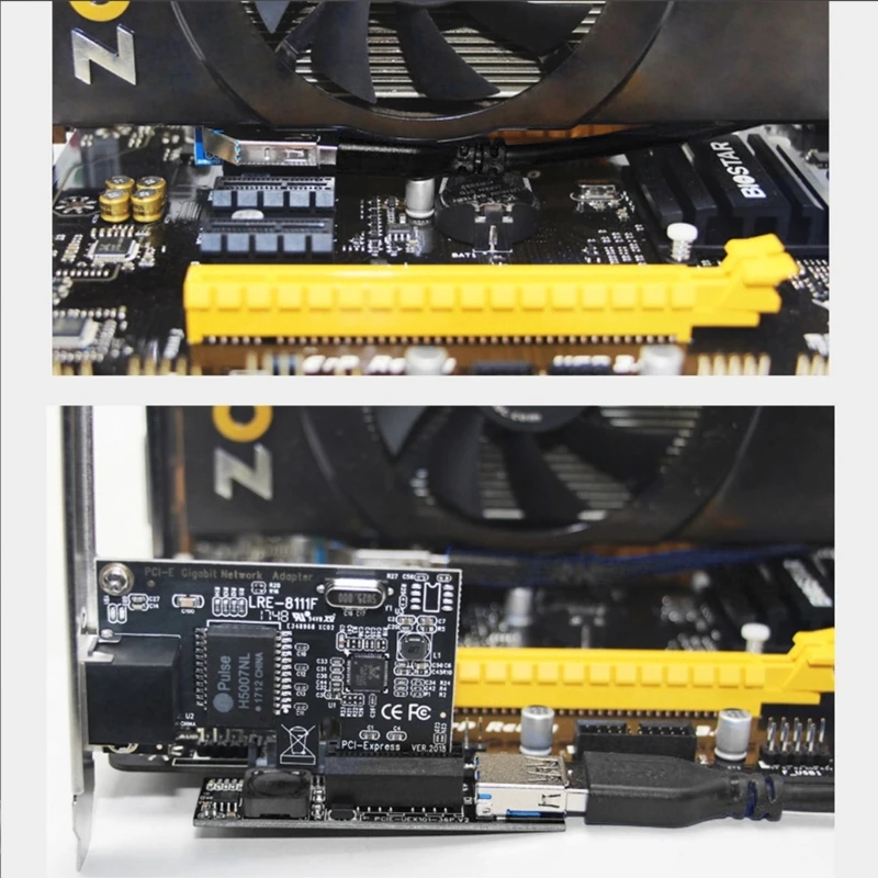 

Райзер-карта PCI-E PCIE PCI-E для экспресс-адаптера 1X 1X USB3.0