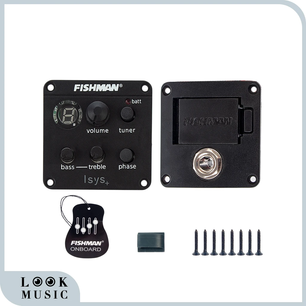 

FISHMAN ISYS + гитарный пикап ISYS + система предварительного усиления EQ для акустической гитары усилитель для гитары Регулируемый звук аксессуары ...