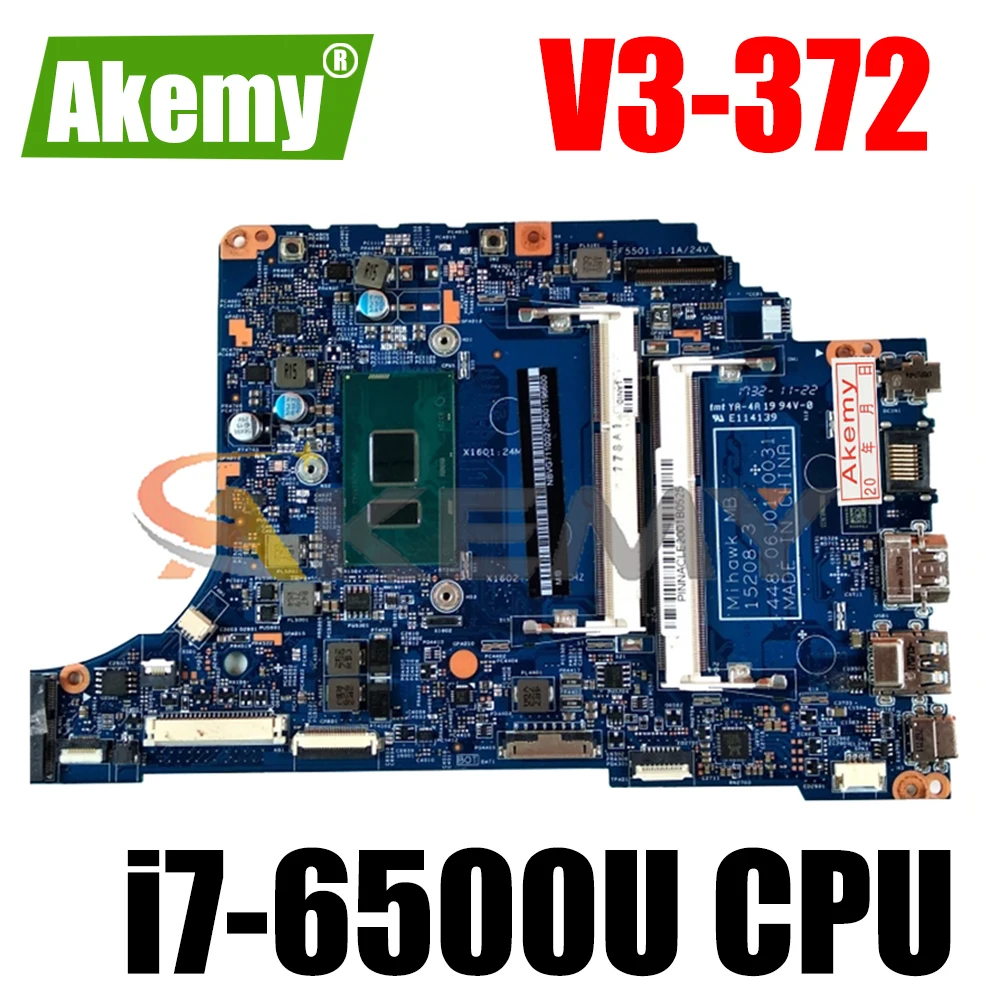 

Материнская плата для ноутбука ACER Aspire V3-372 i7-6500U материнская плата для ноутбука 15208-2 SR2EZ DDR3