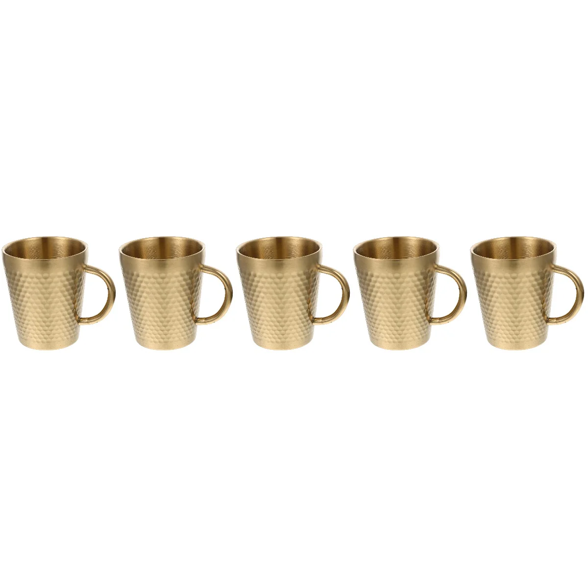 

5x Multifunction Breakfast Metal Mug Drop Resistance Mug Multifunction Drinking Cup for Tea Drinking Metal