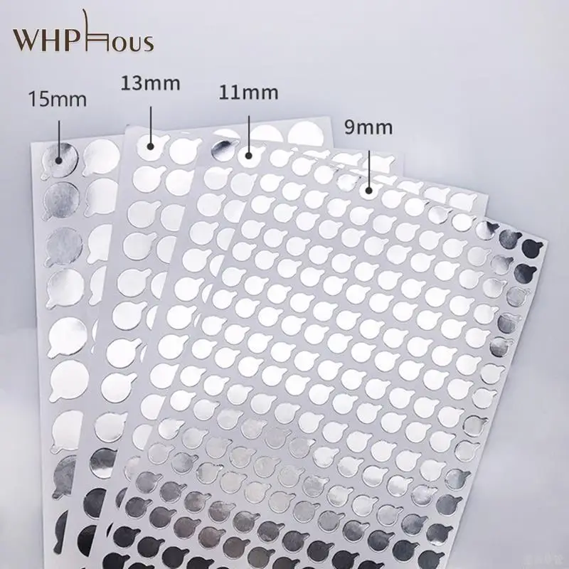 

2 комплекта, наклейки из алюминиевой фольги для мягкой трубки