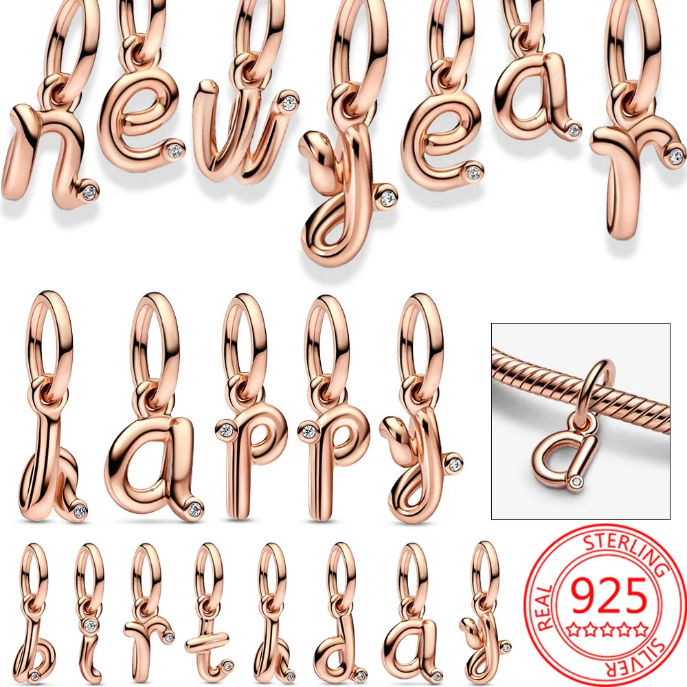 

Браслет Pandora из серебра 2023 пробы с буквами a-z и алфавитом