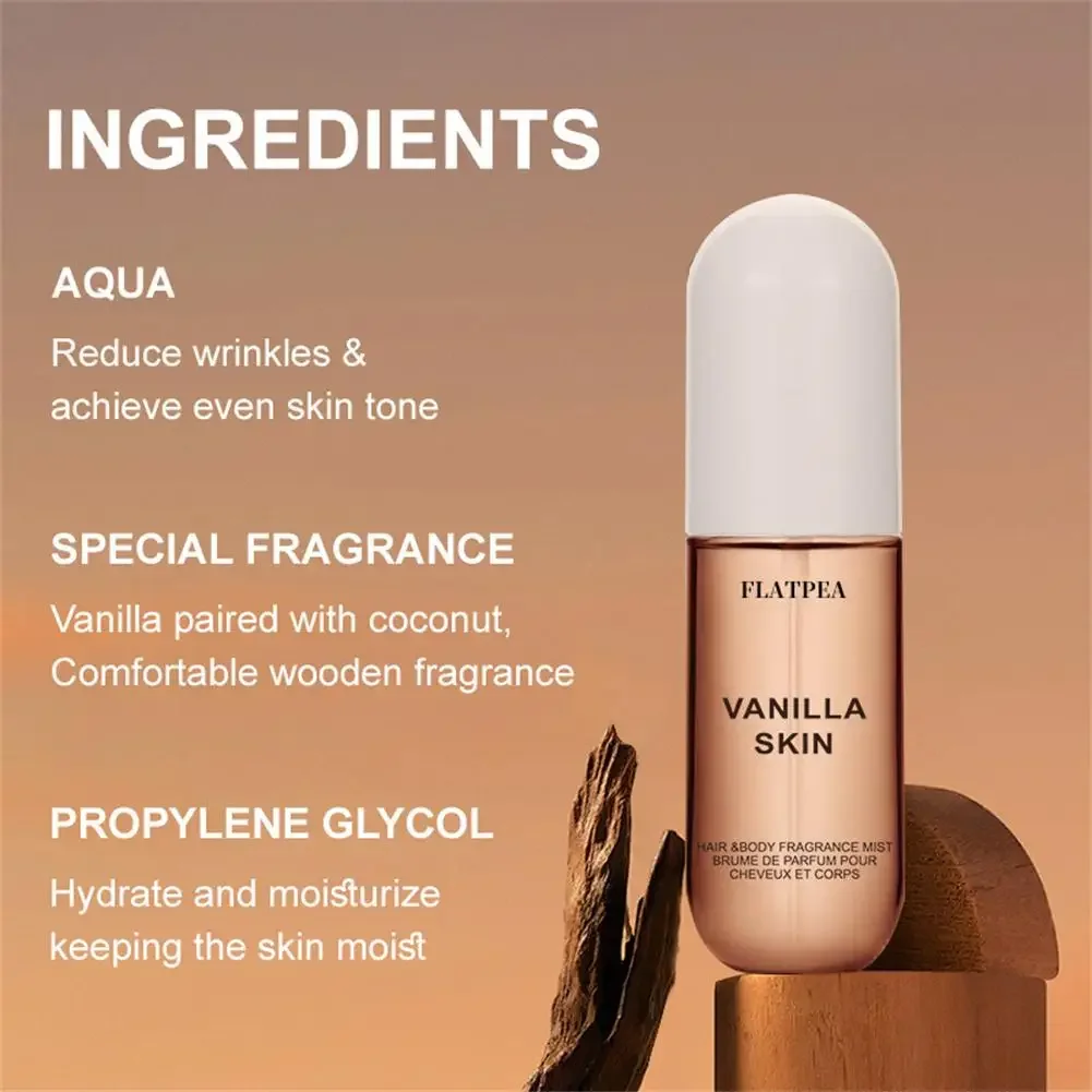 50 мл туман для тела из кокосовой ванили эфирное масло кожи стойкий ароматный