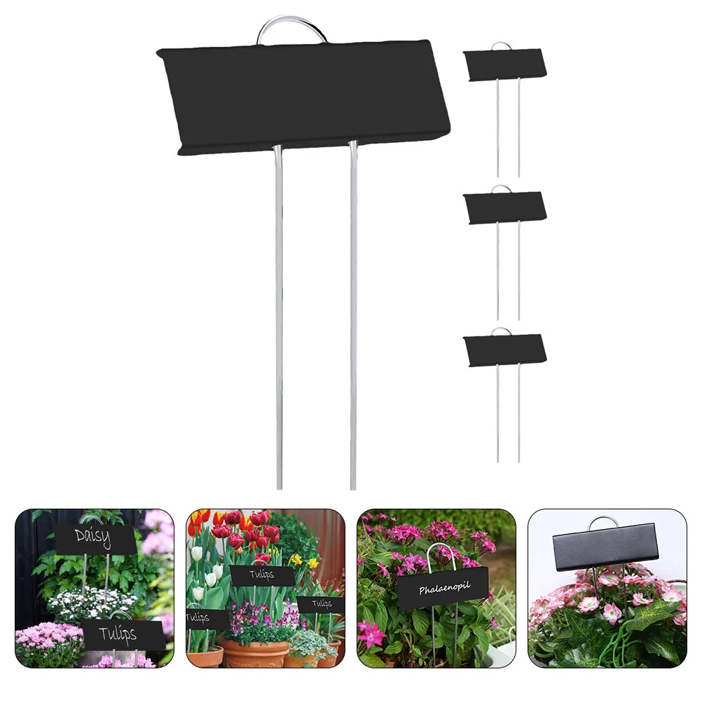 

4Pcs Metal Markers Tabs Garden Vegetable Tag for Potted Plants