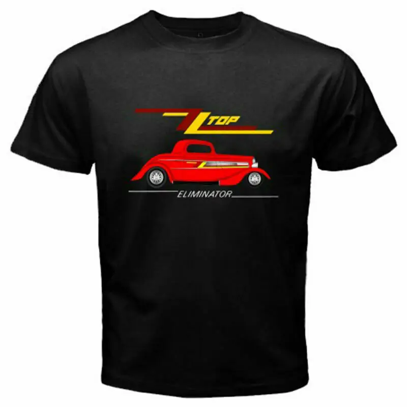 

Zz Top Eliminator Black T-Shirt Vintage Gift For Men Women Funny Tee