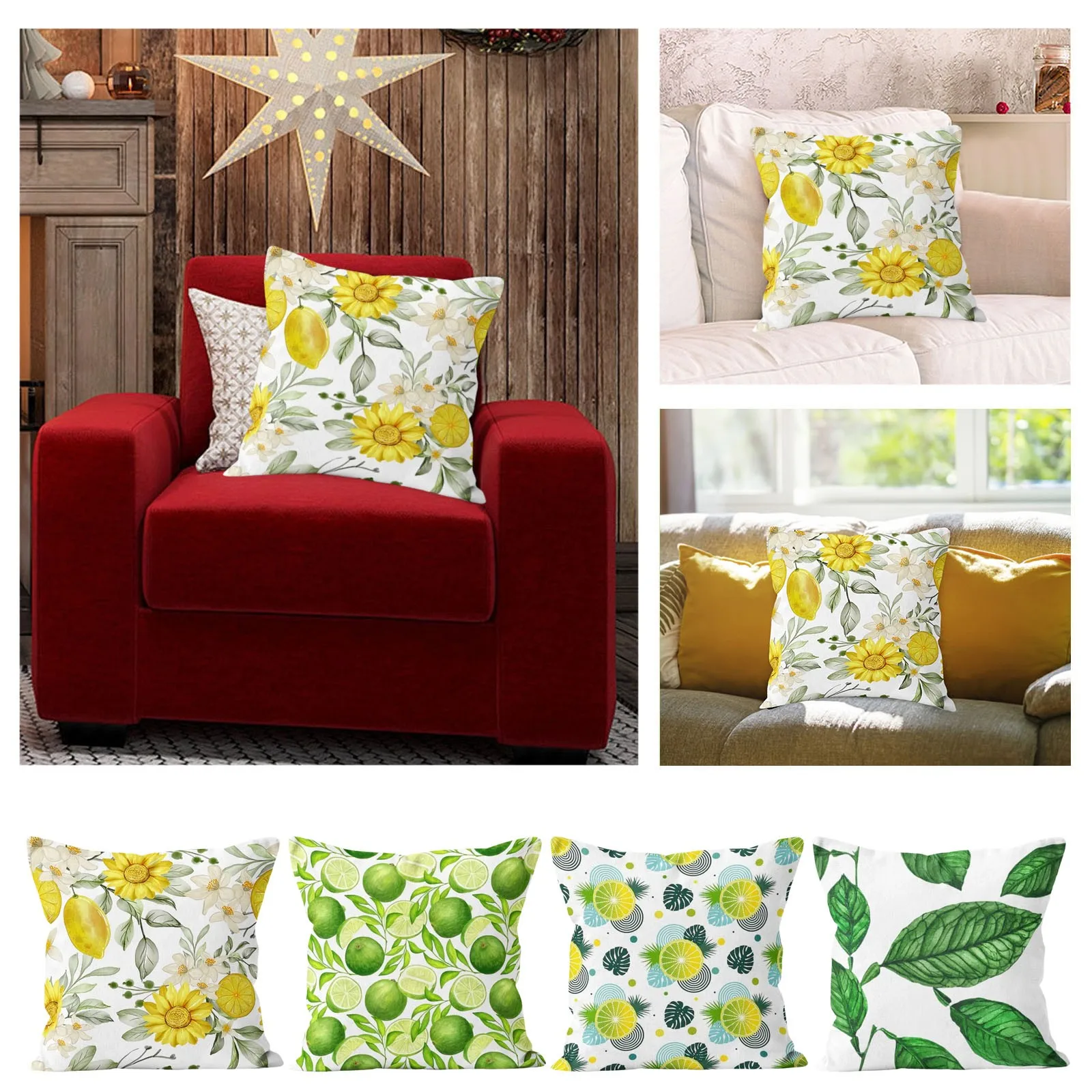 Summer Pillow Cases Living Room Sofa Bedroom Decoration Pillow Cases Southwest Pillows Decorative Throw Pillows