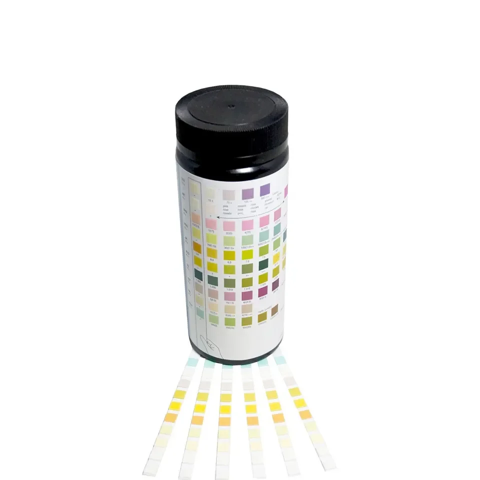 

One Step 14 Parameters Urine Test Strip Test Rapid For Urine Analyzer HCU02