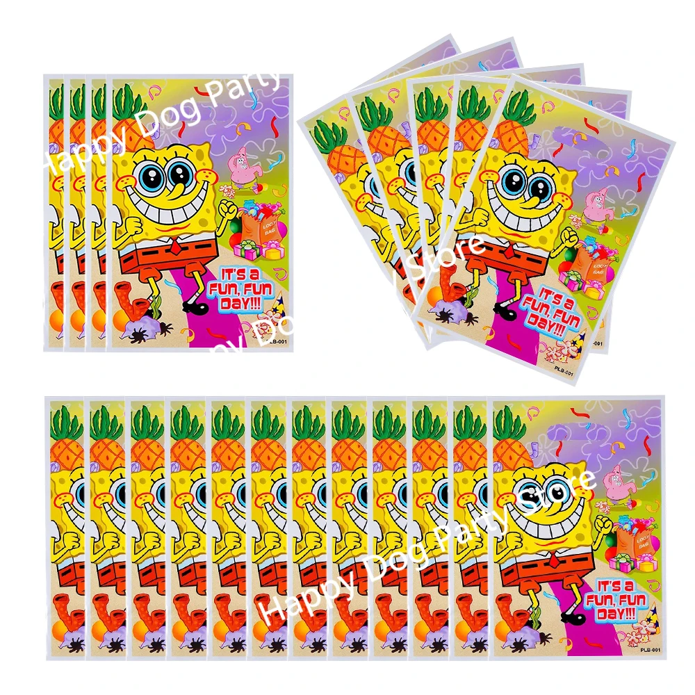 SPONGE BOB и Патрик вечеринка по случаю дня рождения мультяшное украшение подарочная