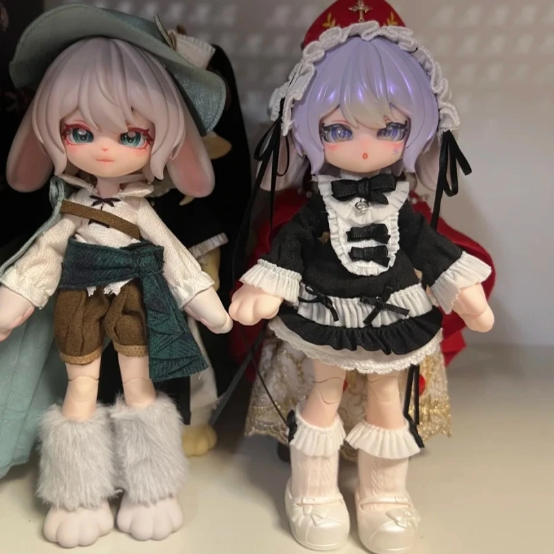Фото Подлинная посвященная Luna For Moon Series Bjd Blind Box, милые фигурки героев Mjd Joint Doll, модные игрушки, орнамент, загадочная коробка, подарок №4