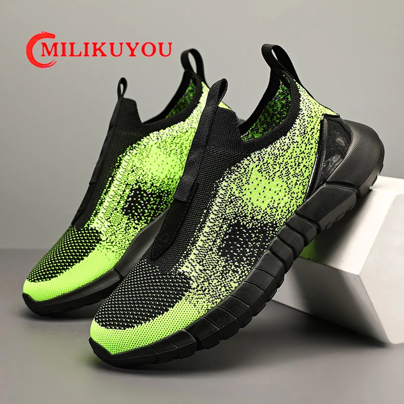 

Men Shoes Summer Mens Causal Shoes Breathable Sneakers Male Lightweight Loafers Shoes Non-slip Tenis Luxury Shoes Tennis Shoes