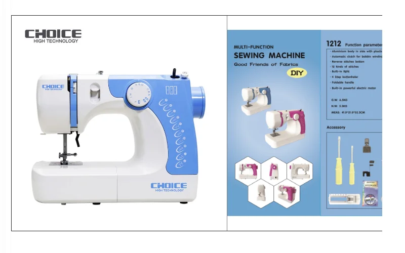 Golden Choice Gc1212 Мини-швейная машина Бытовая ручная швейная