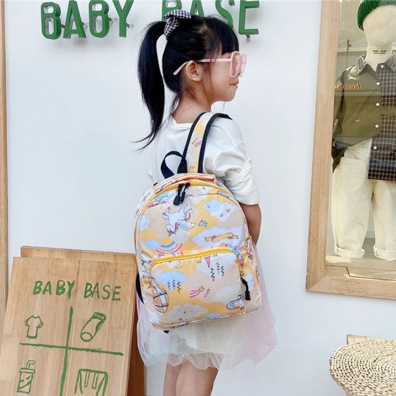Cute Children Small Schoolbag In Kindergarten Baby Cartoon Unicorn Fashion Bags 3-4-year-old Boys Girls Small Travel Backpacks