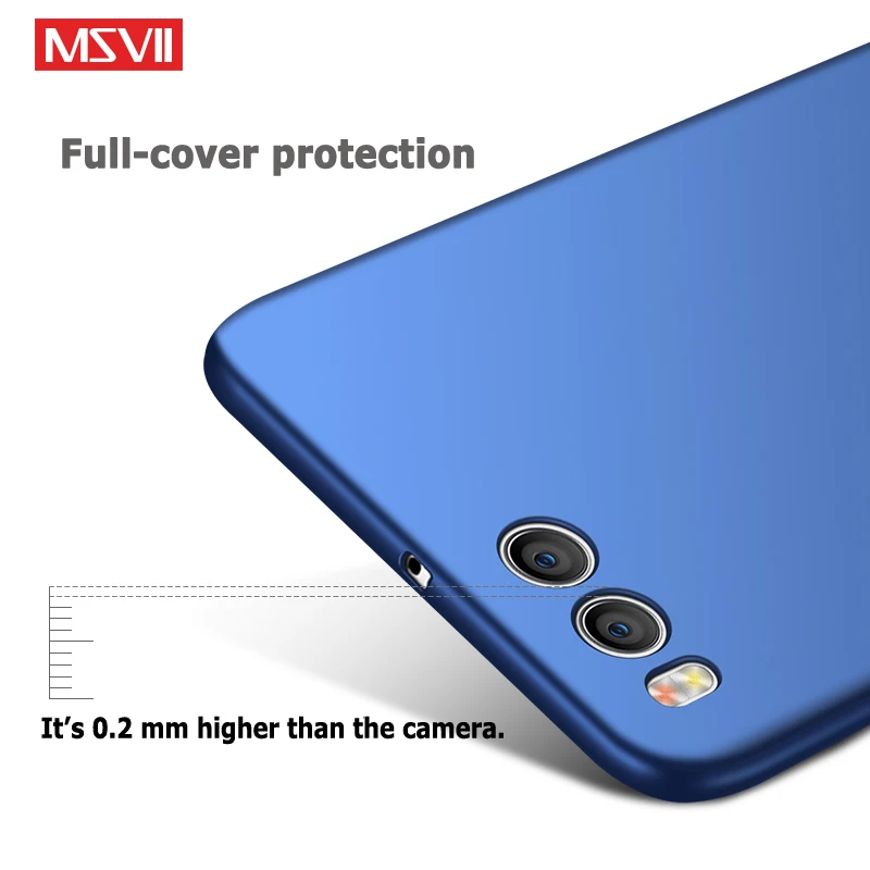 Чехол для Xiaomi Mi Note 3 MSVII тонкий матовый чехол Твердый из поликарбоната | Мобильные