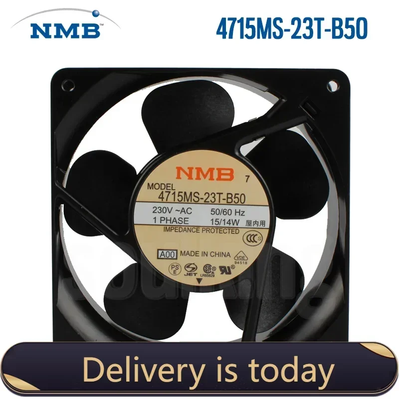 Origina NMB 4715MS-23T-B50 AC230V 14/15W Шариковый подшипник 12038 120 мм 120*120*38 Вентилятор охлаждения
