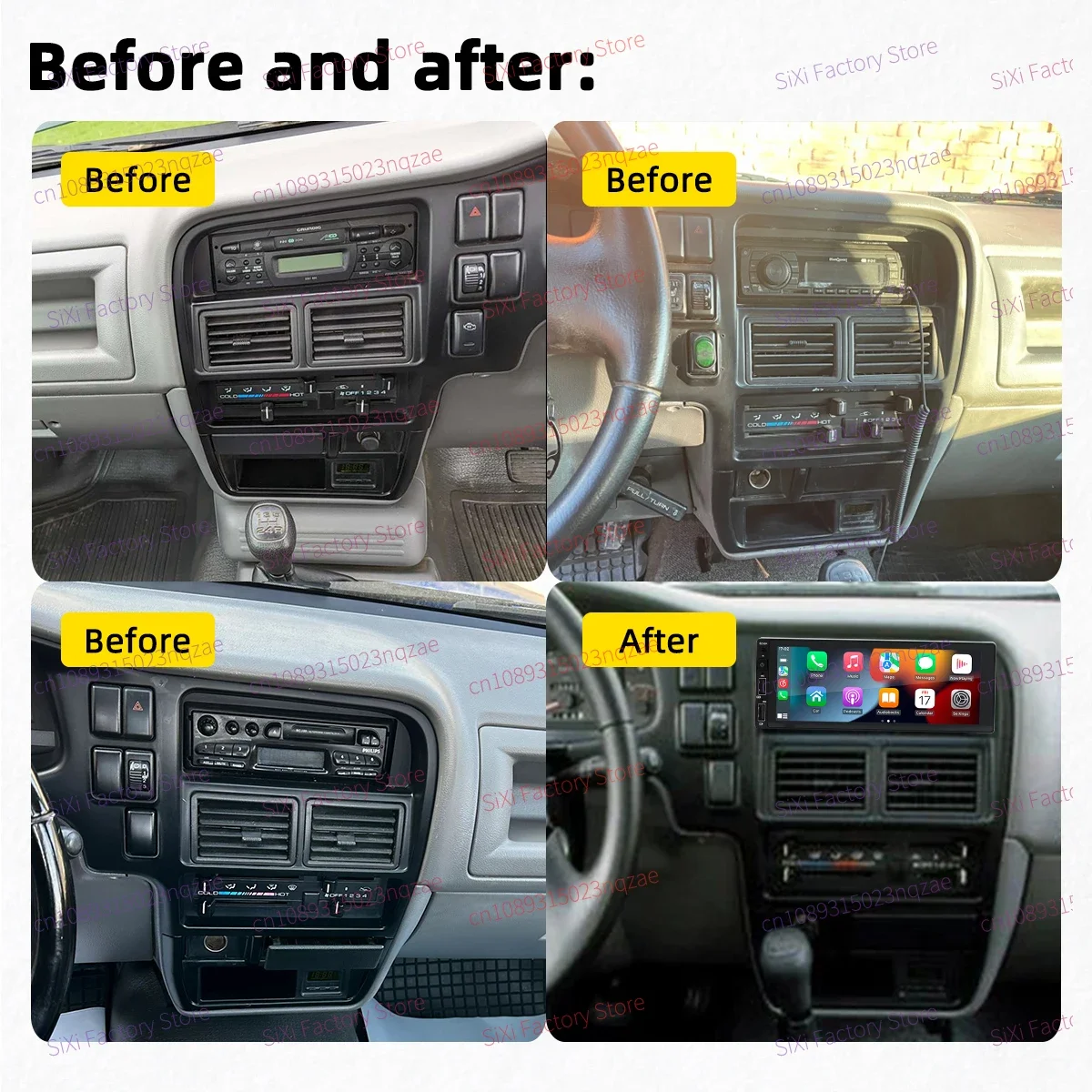 Автомобильное мультимедиа 6 86 дюйма стерео 1 Din Android-радио для Opel Campo Frontera A Vauxhall Brava