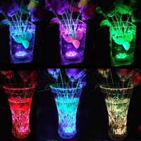 led pool light with remote control rgb battery powered underwater night light outdoor vase bowl garden party decoration