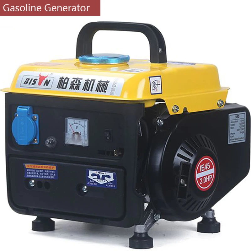 

Mini Gasoline Generator Portable 220V Household Mini Outdoor Generator