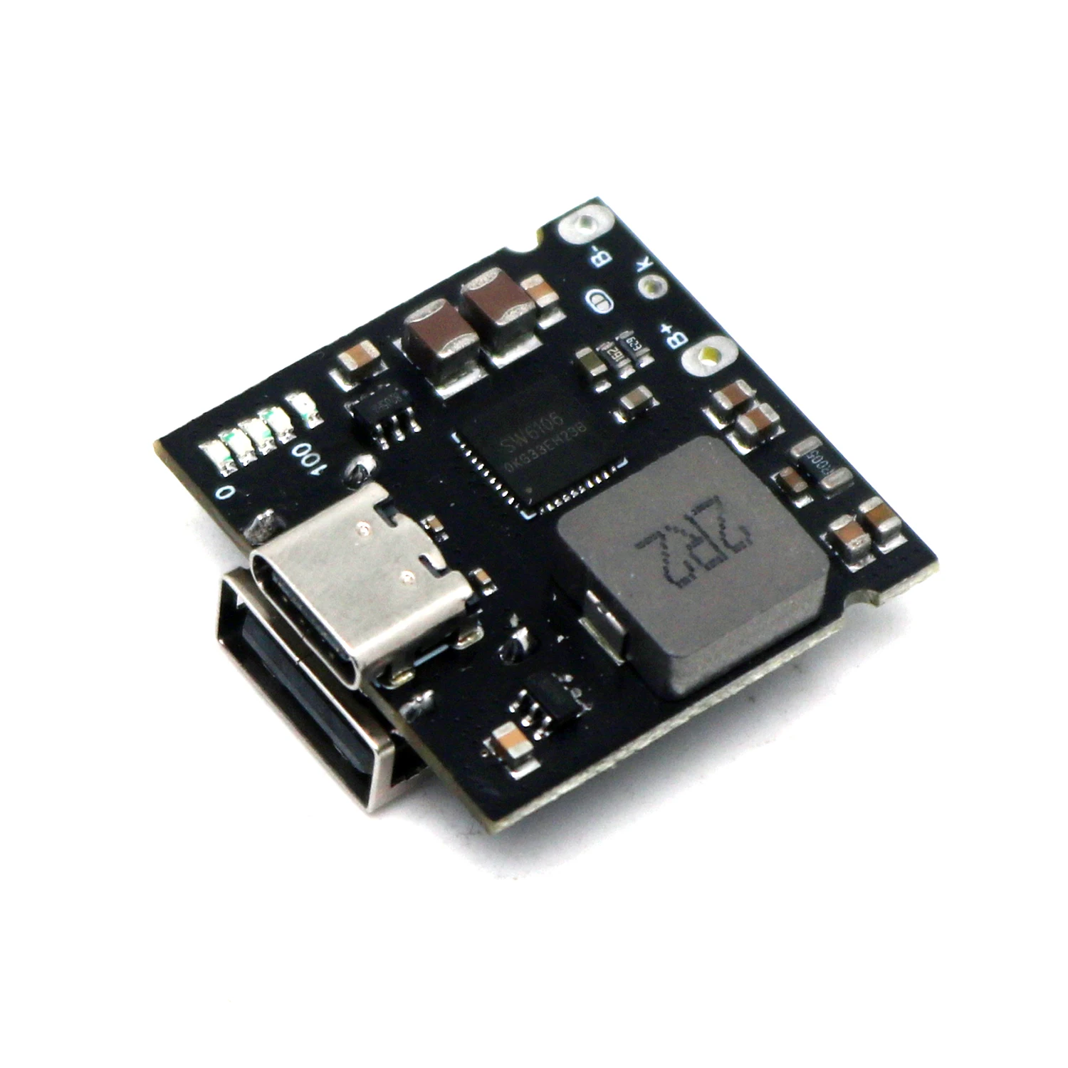 SW6106 4A 18 Вт PD3.0 быстрая зарядка 1S 3,7 В 4,2 В 18650 литий-ионная литиевая батарея зарядная разрядная плата для USB Power Bank