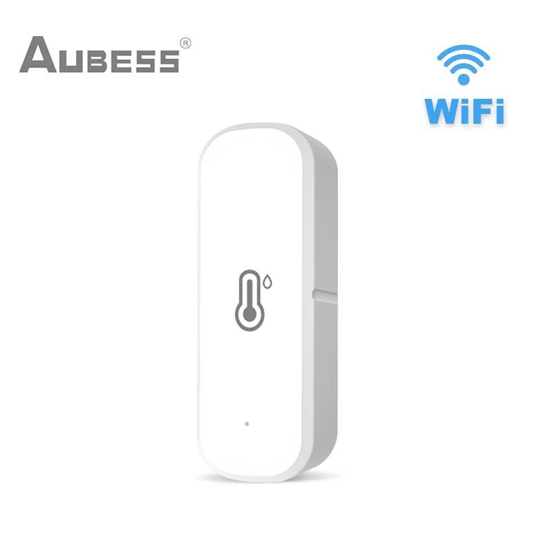 

Датчик температуры и влажности Tuya Wi-Fi/ZigBee, комнатный гигрометр для умного дома, термометр SmartLife через Alexa Google Assistant