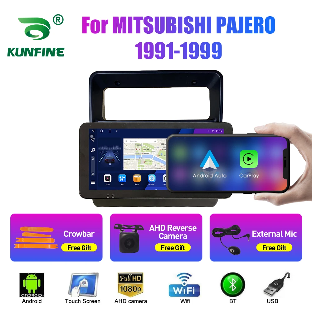 

Автомобильный радиоприемник 10,33 дюйма для MITSUBISHI PAJERO 91-99 2Din Android Восьмиядерный автомобильный стерео DVD GPS-навигатор плеер QLED экран Carplay