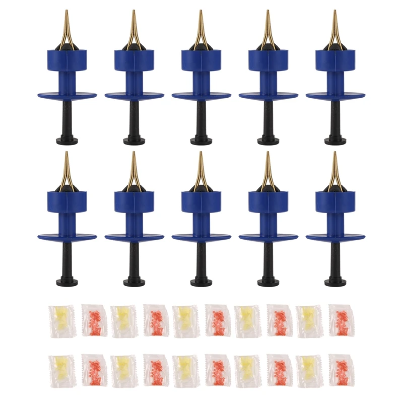 Red Worm Clip Baiter Live Bait Bundler Рыболовные снасти принадлежности (случайные цвета)