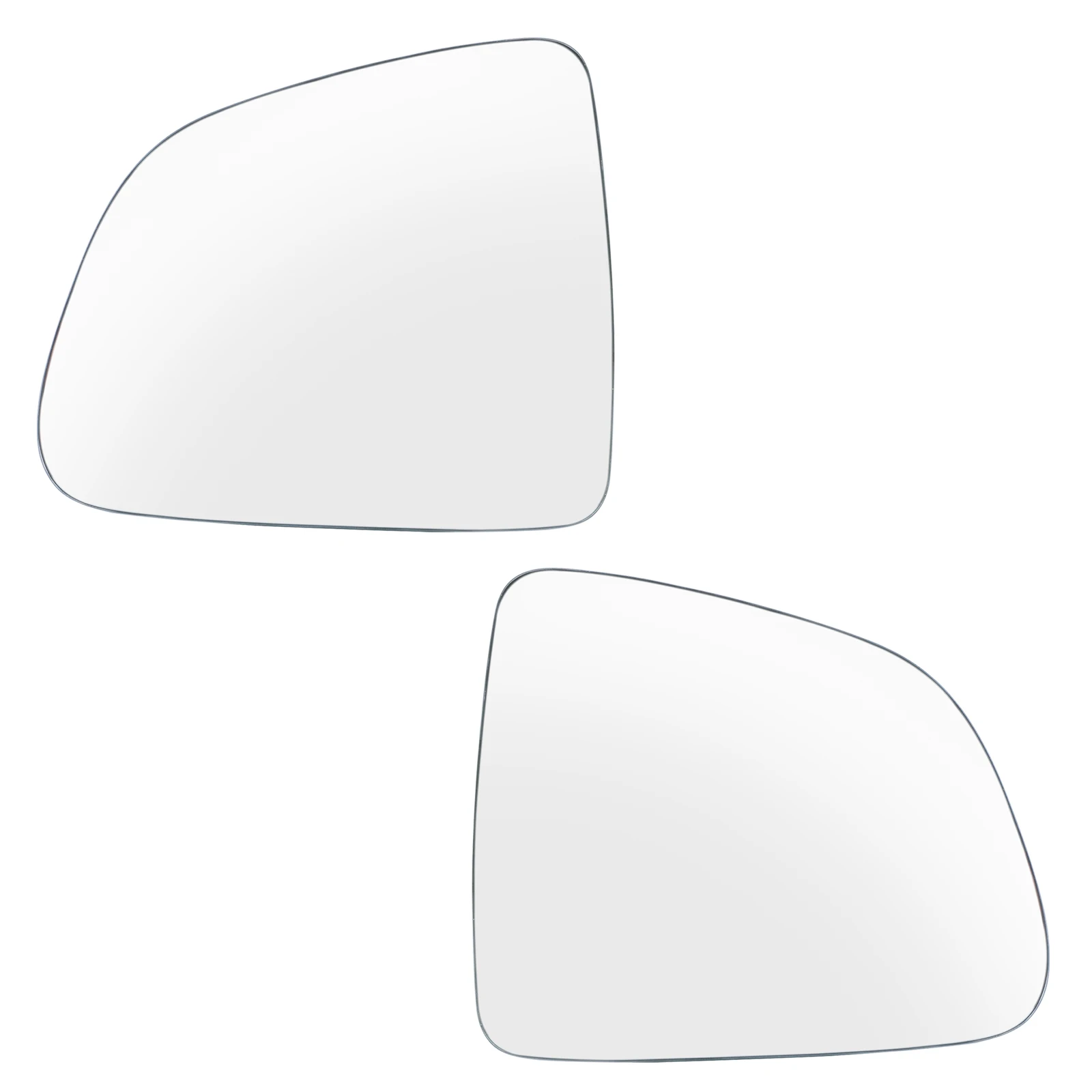 

Левое и правое широкоугольное зеркало заднего вида, синие линзы, теплое, водонепроницаемое, с антибликовым покрытием, большое видение для автомобиля Tesla Model Y 2019-2024