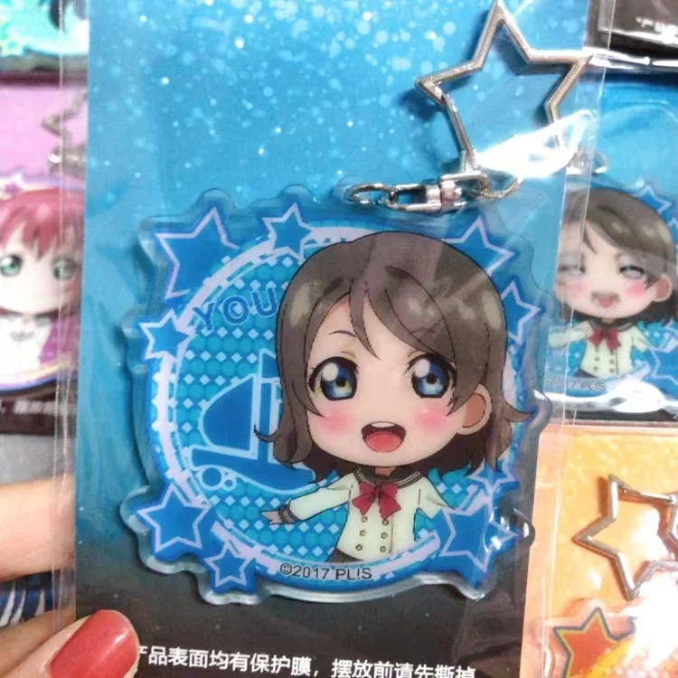 Аниме LoveLive!Sunshine! Акриловый брелок таками Чика Ватанабе You Kurosawa Ruby охара Мари
