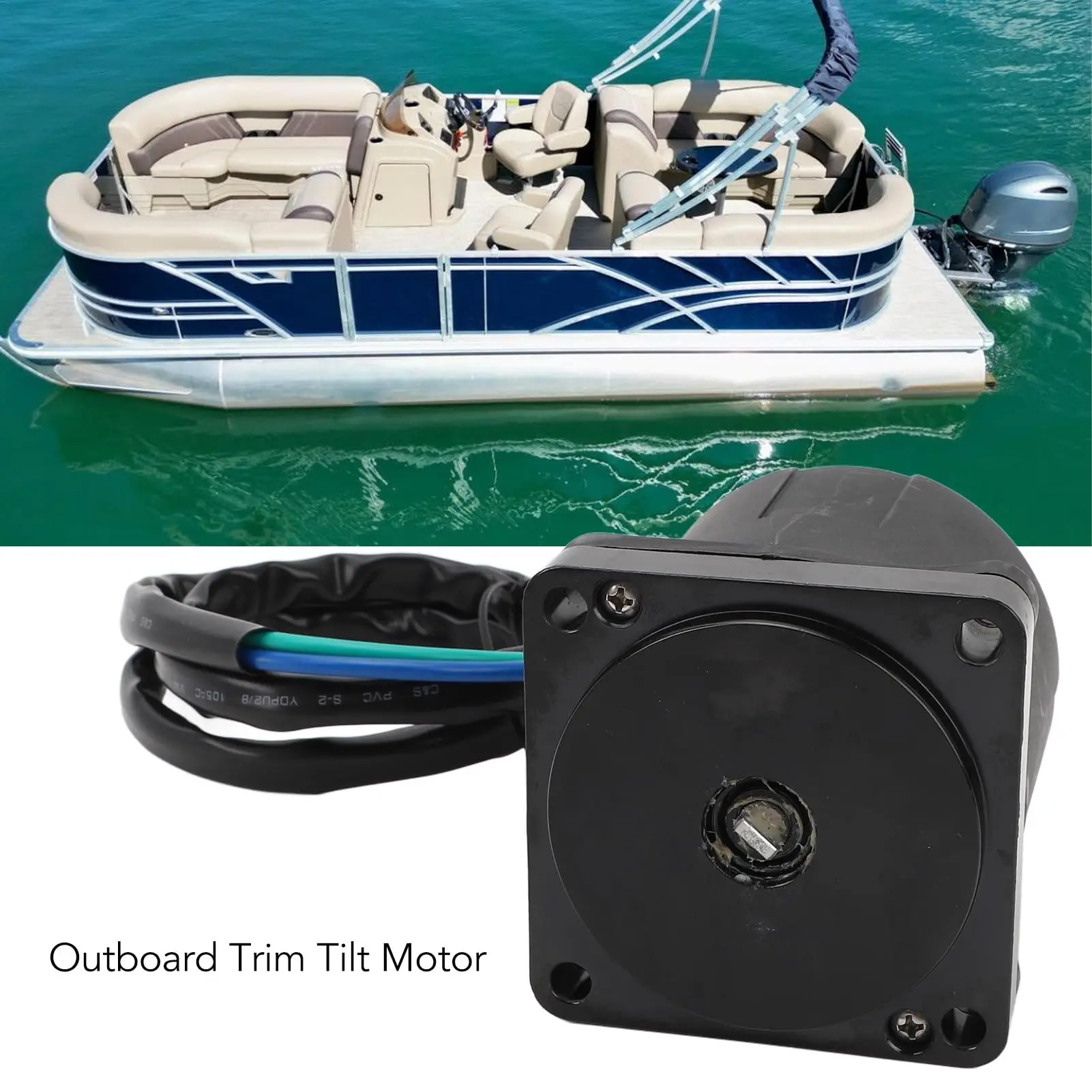 Двигатель наклона совместимый с подвесным мотором OMC Evinrude Johnson 2-Wire 50HP-225HP 434495 434496
