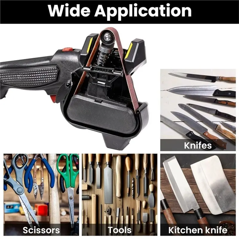 Фото Для Work Sharp WSCMB Combo, шлифовальные ленты зернистостью 80-5000, 1/2 x 12 дюймов, 40 шт., сменный комплект для заточки ножей - B51B №3