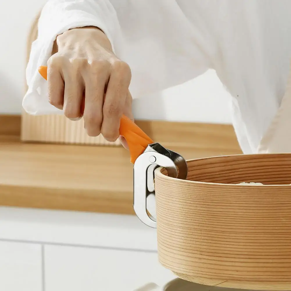 

Eco-friendly Practical Anti-Scald Pan Clip with Hanging Hole 2 Colors Optional Bowl Gripper Labor-saving Kitchen Supplies