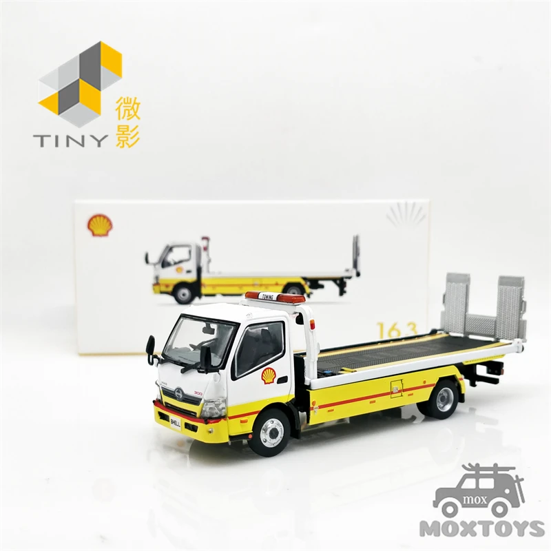 Крошечный 1:64 Hino 300 платформа грузовика литая модель автомобиля |