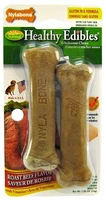 nylabone healthy edibles wholesome dog chews roast beef flavoru816312022