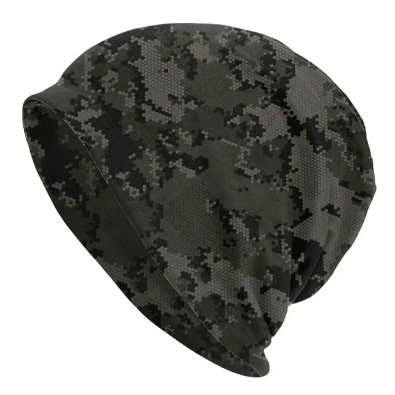 

Blackout Alpha Zulu Camouflage Bonnet Hat Knit Hats Hip Hop Unisex Adult Army Military Camo Warm Winter Skullies Beanies Caps