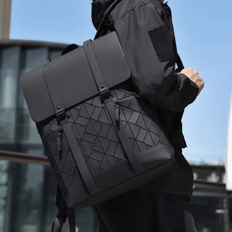 

Водонепроницаемый рюкзак для мужчин, Женский дорожный ранец с возможностью увеличения объема, вместительная сумка для компьютера, школьный портфель