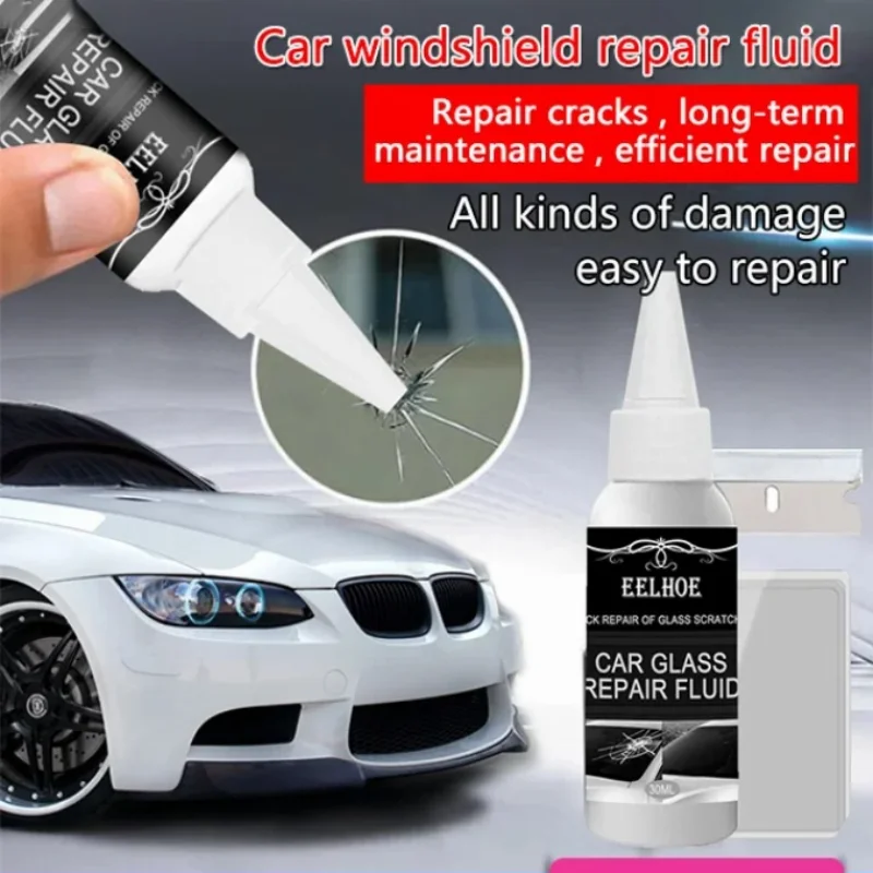 

4/2/1PCS Car Glass Windshield Crack Repair Adhesive Glue Cracked Glass Repair Fluid Adhesive Glue For Table Glasses