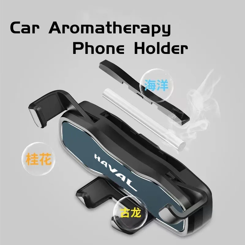 

Aromatherapy Gravity Car Phone Holder Air Vent Clip Mount Mobile Cell Phone Stand GPS Support for HAVAL F7 H6 F7x H2 Accessories