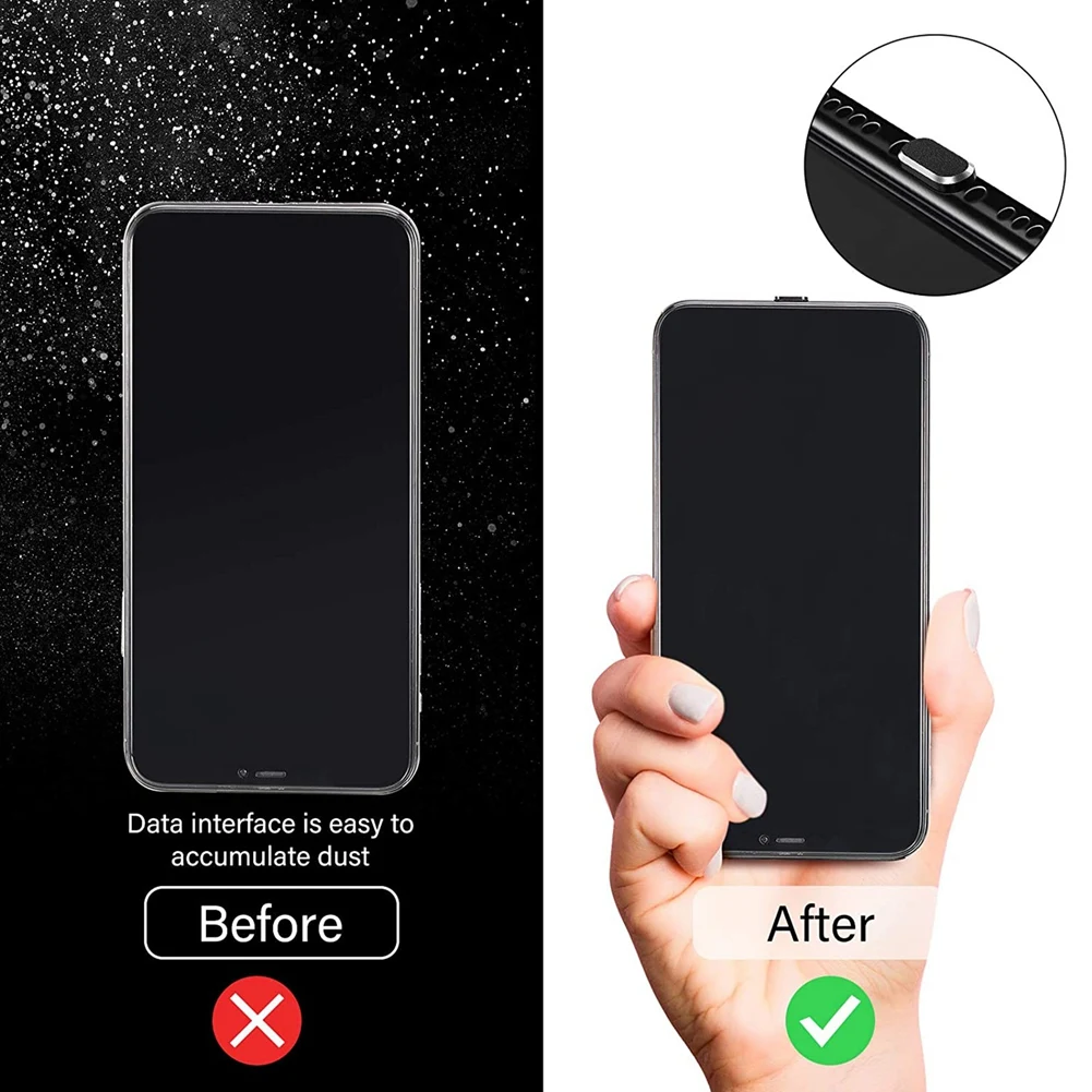 4-х шт. противопыльные заглушки пробка для зарядного порта мягкий корпус тонкий