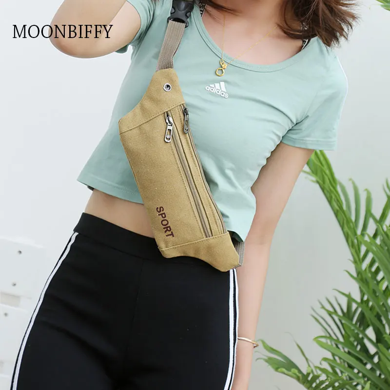 

Women Men Retro Sport Waist Pack Crossbody Fanny Wallet Belt Travel Phone Bag Fashion Waterproof Pouch Belly Bum Chest Bag