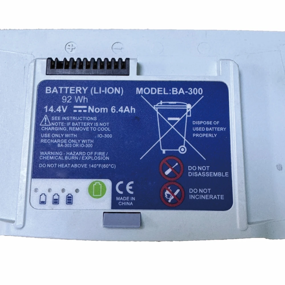 Аккумулятор BA-300 14 4 В 92 Втч 6400 мАч для кислородно-машины Inogen G3 1400-1010-8